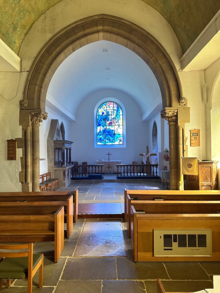 All Saints Church Tudeley with Chagall stained glass windows