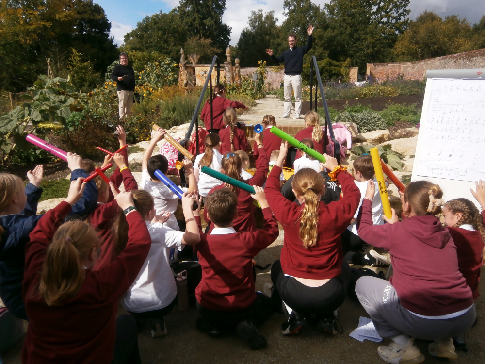 Ightham School workshop at Ightham Mote September 2025